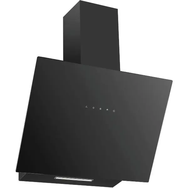 SOLIDO nástěnný odsavač par KHF 654 630 S, černá mat, 500 mm Oblíbený