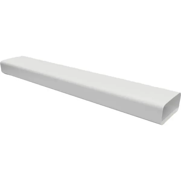 Nízká Cena OPTIMAIRO ploché potrubí 175 x 80 1000 mm plast bílý