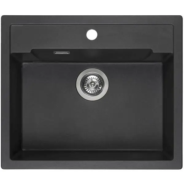 REGINOX vestavný dřez Amsterdam 54 Black Silvery Oblíbený
