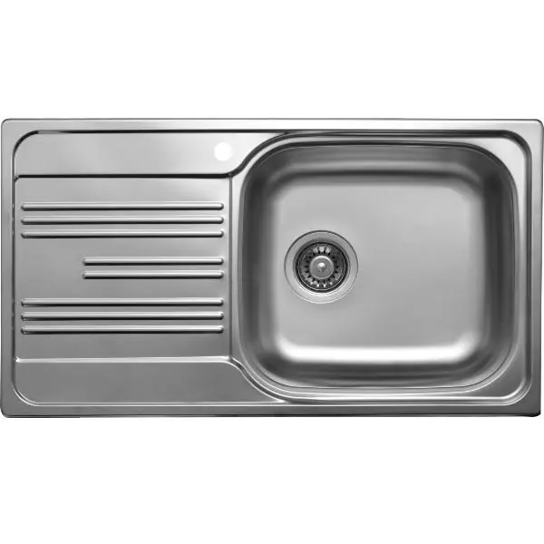 Ihned K Objednání SOLIDO vestavný dřez EC 198, 780 x 435 mm odkap vlevo, nerezová ocel