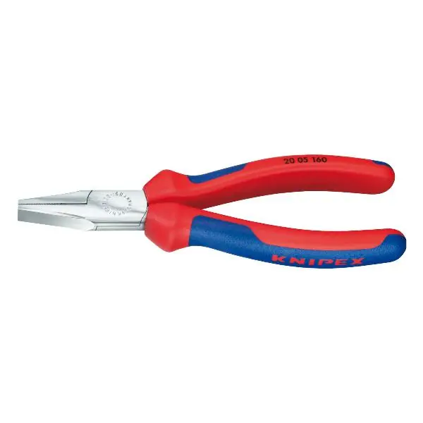 Přímo Od Výrobce KNIPEX Kleště s plochými čelistmi DIN 5745 2K-úchop D 140 mm