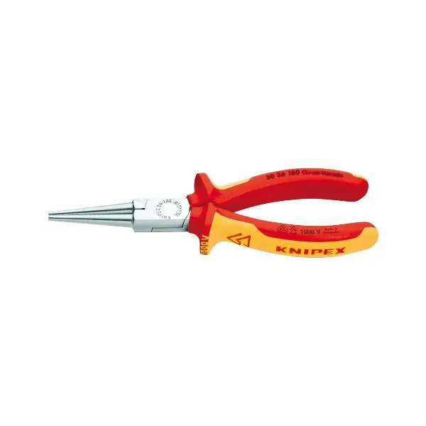 KNIPEX VDE Kleště Langbeck s kulatými čelistmi DIN 5745, délka čelistí 160 mm Ověřený