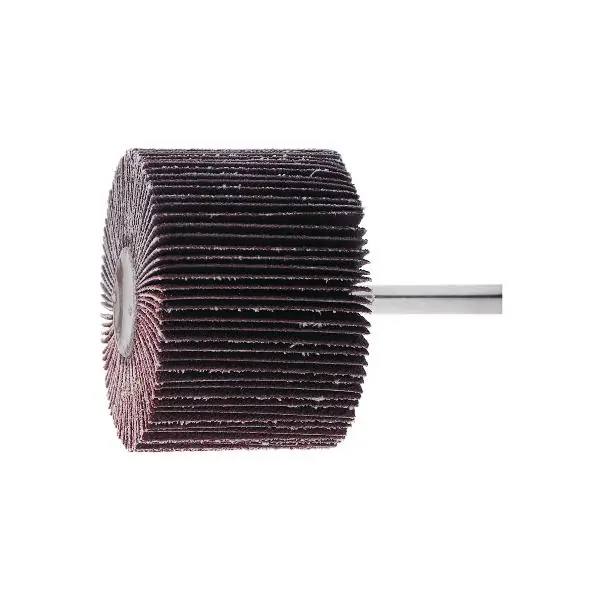 Vysoce Kvalitní LUKAS lamelový brusný kotouč 40 x 20 mm korund zrnitost 120 dřík 6 mm