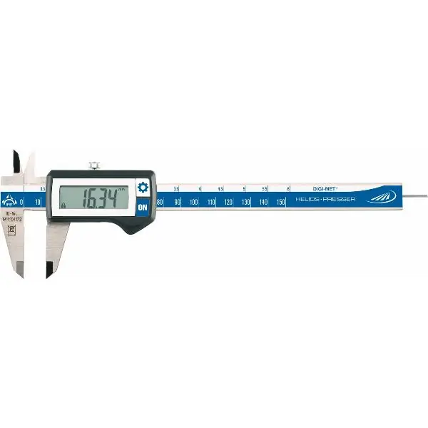HELIOS PREISSER kapesní posuvné měřidlo Digi-Met IP 67, rozsah měření 0–150 mm Nízká Cena