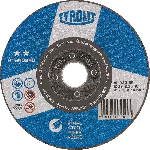 TYROLIT řezný kotouč rovný Standard*** 115 x 2.5 mm tvar 41 Cenový Hit