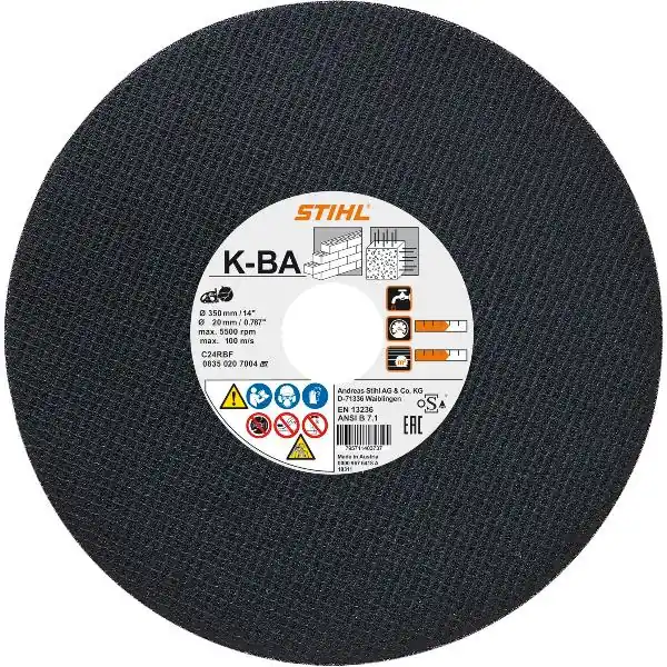 STIHL řezný kotouč z umělé pryskyřice 300 × 3,5, kámen, beton, hliník Ověřený