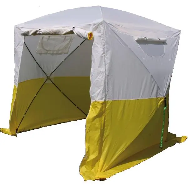 Uhatex stan Cube S – žlutý/bílý Koupit Online