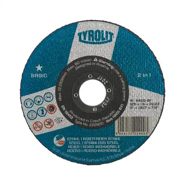 Nízká Cena TYROLIT řezný kotouč zalomený Basic* 230 x 3,0 mm 2 v 1 tvar 42