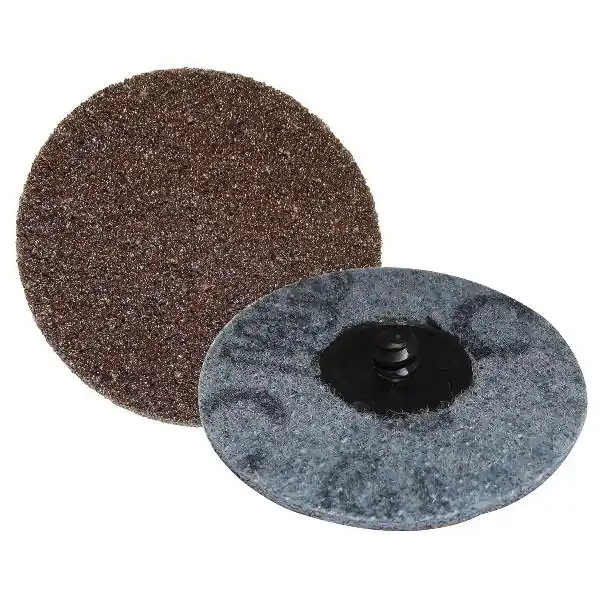 Oblíbený 3M kotouč z rouna Scotch-Brite SE-DR Roloc ø 76,2 mm ACRS hnědo/modrý