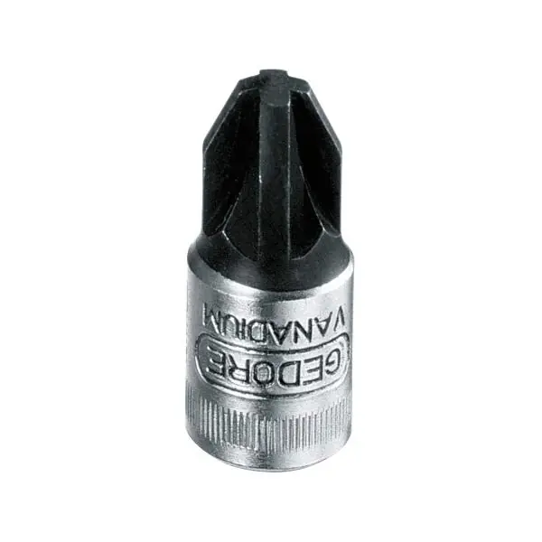 Bezpečná Platba GEDORE nástavec šroubováku Pozidrive IKS20 DIN 3120, 1/4″ PZ2