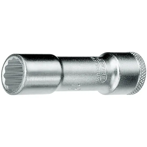 GEDORE nástavec nástrčkového klíče dlouhý D30 L, DIN3124 3/8″ 4hran, 13mm 12hran Značkový