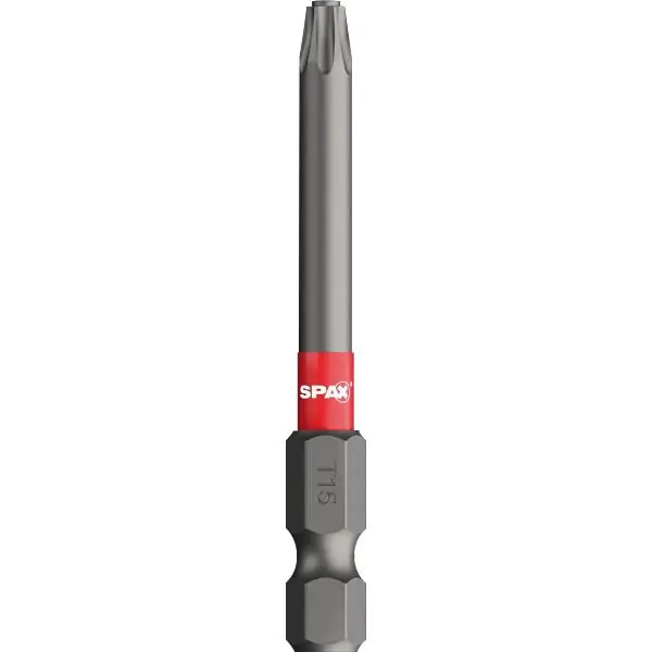 SPAX bit T-Star 1/4" šestihran TX 15/50 mm s čepem, obsah 5 ks Omezená Nabídka