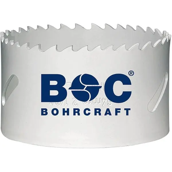 Značkový BOHRCRAFT vykružovací pila typ 1901 HSS-E-Bi-Metall Co8 vrták ø 79mm