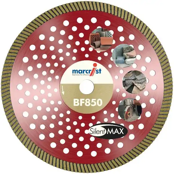 Speciální Cena MARCRIST diamantový řezný kotouč BF850 SilentMax 125x22,2 mm stavební materiály