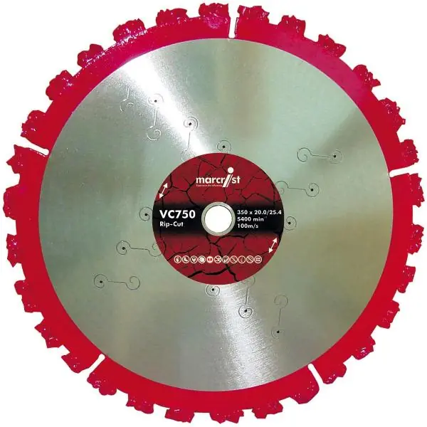 Kup Teď MARCRIST Diamantový řezný kotouč VC750 Rip-Cut 230 x 22,2 mm