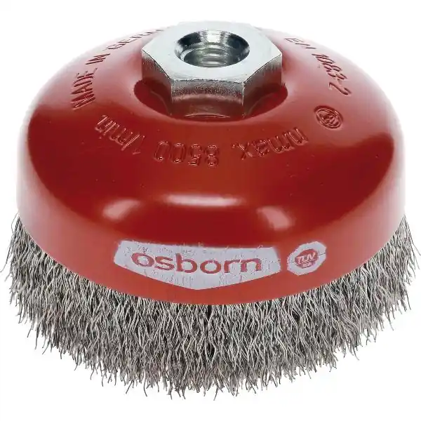 Must-Have OSBORN Hrncový kartáč na čištění povrchů 100 x 22 mm ocelový drát M14