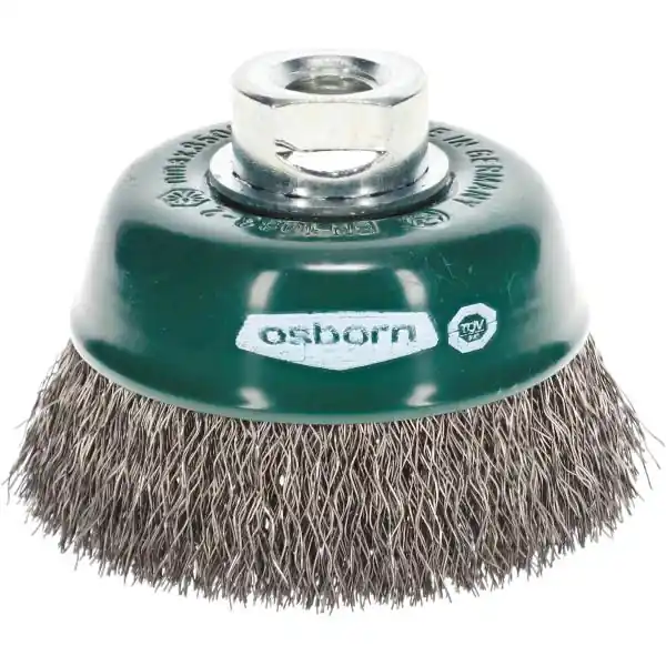 Horká Nabídka OSBORN Hrncový kartáč na čištění povrchů 80 x 25 mm z nerezového drátu M14
