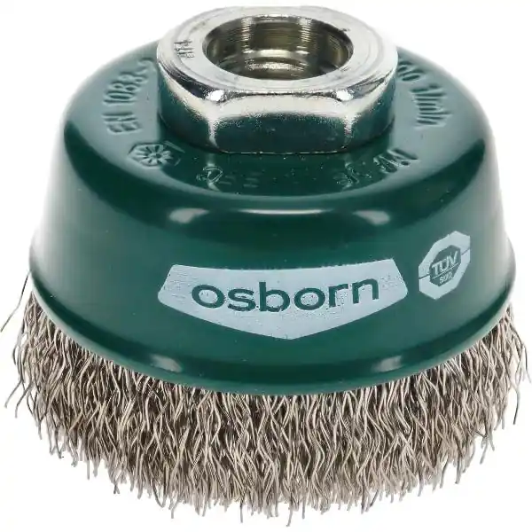 Sezónní Sleva OSBORN Hrncový kartáč na čištění povrchů 60 x 21 mm z nerezového drátu M14