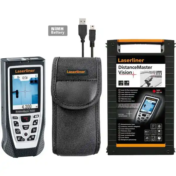 Nová Kolekce LASERLINER laserový dálkoměr červený DistanceMaster Vision IP54 0,05 - 80 m