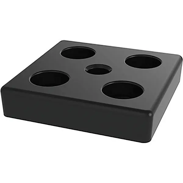 FATH Šroubovatelná patka 80 x 80 mm černá M16 Sezónní Sleva