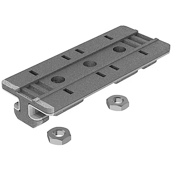 Levný FATH Profilový klouzák 40 x 80 mm s maticemi, drážka 8