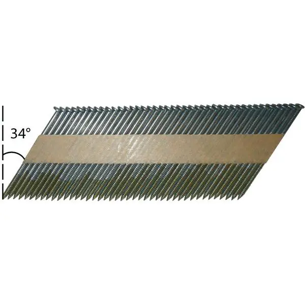 ALSAFIX hřebíky s kroužkovým závitem, svázané papírem, 2,8 x 63 mm, 34°, 3300 ks Top Prodej