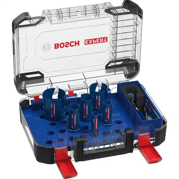Autentický BOSCH Sada děrovací pily Carbide Construction Material Expert, 9dílná
