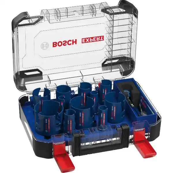 BOSCH Sada děrovací pily Carbide Construction Material Expert, 15dílná Jen Po Omezenou Doba