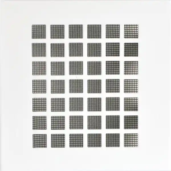 Bezpečná Platba UPMANN větrací mřížka hranatá s upínací pružinou 140x140 mm ocel bílá