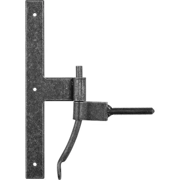 HALCÖ okenní rohový pant Fulp, 190 mm, ocel pozink černý pasivovaný Výprodej