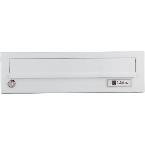 JU náhradní dvířka pro poštovní schránky 375 x 110 mm, bílá RAL 9016 Bezpečná Platba