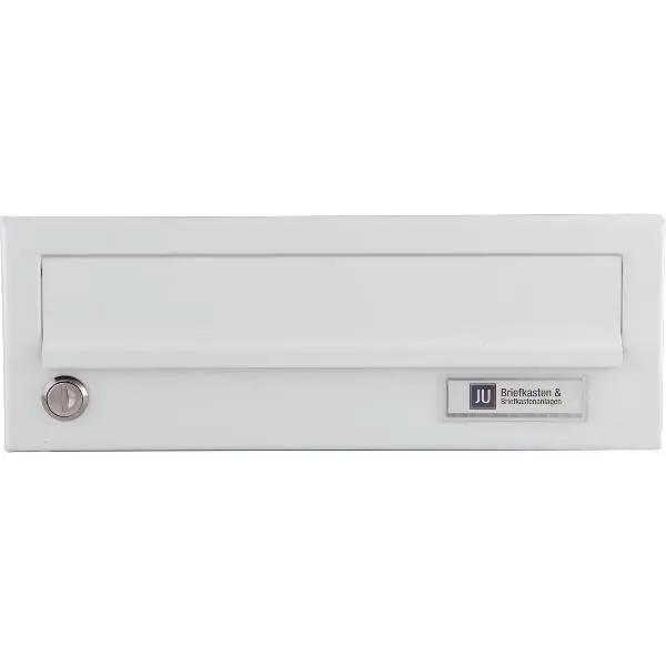 Akční Cena JU náhradní dvířka pro poštovní schránky 300 x 110 mm, bílá RAL 9016