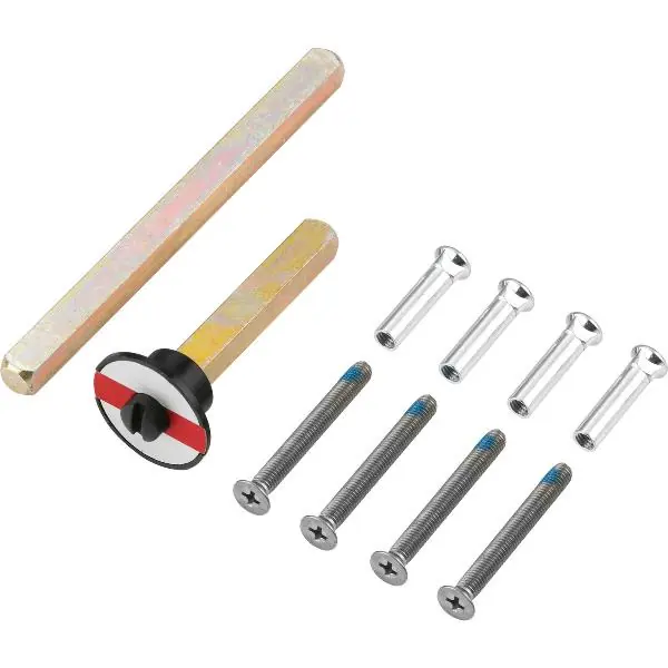 Akce FSB příslušenství v sáčku ASL, čtyřhran 7/8mm, tloušťka dveří 39 - 58 mm