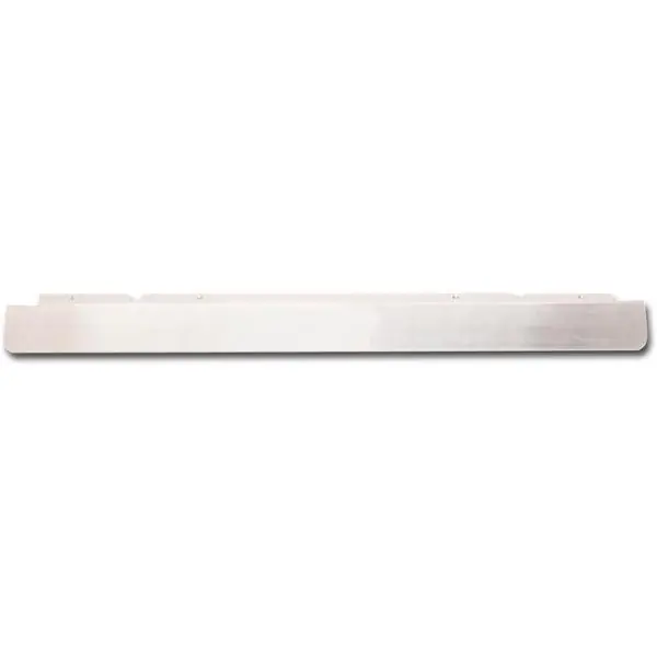 Sezónní Sleva Okapnice 1200 mm, šířka materiálu 50 mm, tloušťka 1,2 mm, přírodní hliník