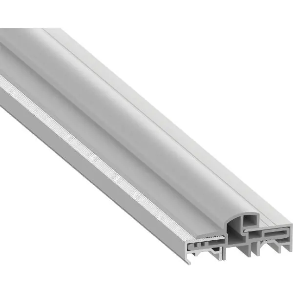 Vrácení Zdarma Dveřní práh TRANSIT 58 - 76, variabilní, 5000mm, výška 24mm,hliník stříbrný elox