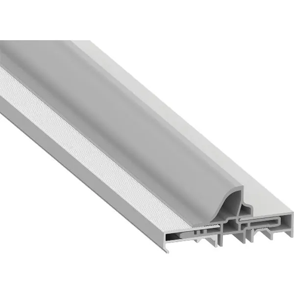 Aktuální Dveřní práh Transit 77 - 92, 5000 mm, výška 34 mm, hliník stříbrný elox
