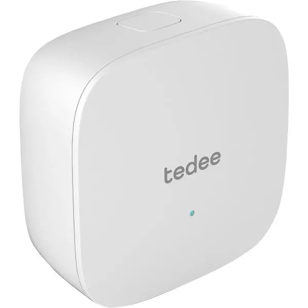 Sleva Ovládací modul TEDEE Bridge WLAN, 63,5 x 63,5 x 28 mm, bílý plast
