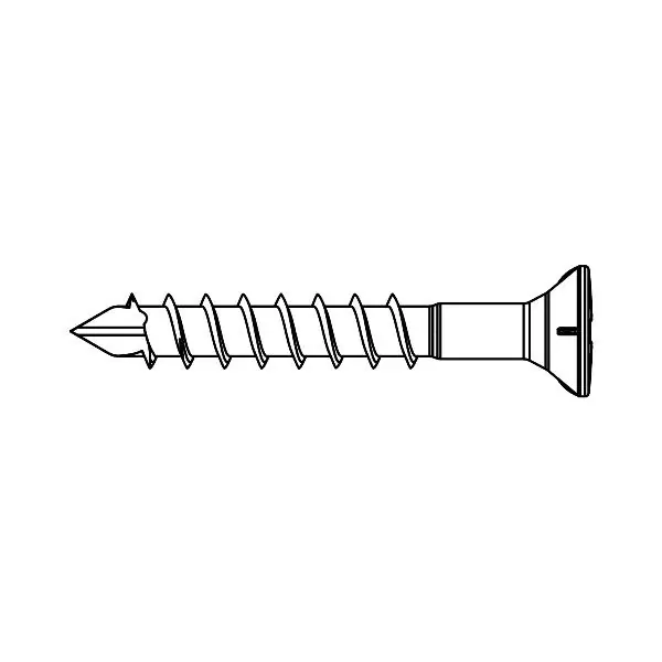 Novinka MACO speciální vrt. šroub Multi Power, dřevo/PVC, 4,5x38mm,TX20,stříbrný(367828)