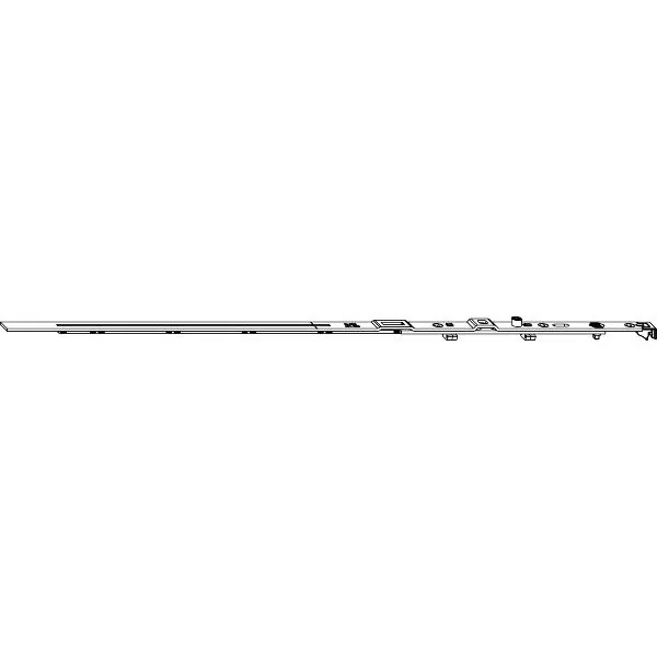Přímo Od Výrobce MACO MM štulp otvíravého závěsu POWER, zakratitelný, FFB 401-600 mm (217685)