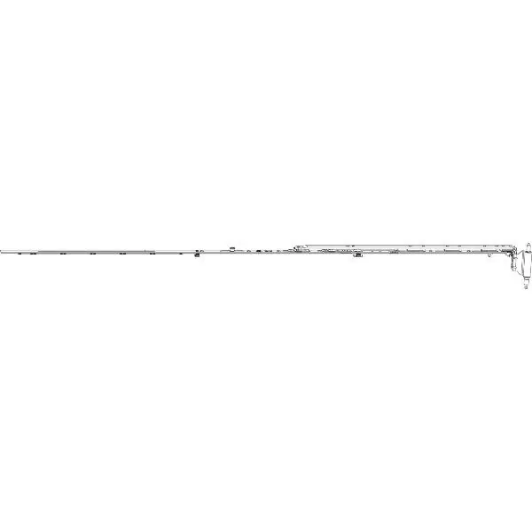 Značkový MACO MM úhel. nůžky MAMMUT 220kg, vel. 1200, 12/18-13, bílé, pravé (223638)