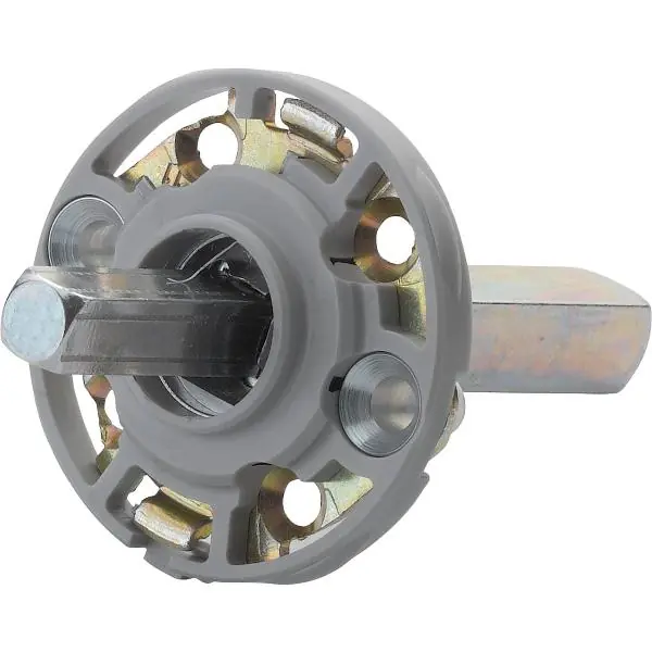 HOPPE montážní modul kulatý, čtyřhran 10/62 mm, ocel barvy hliník Pouze Dnes