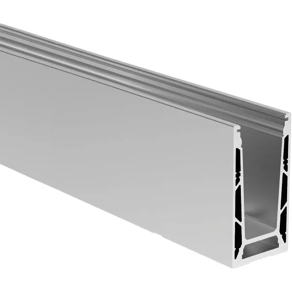 ECONOMY podlah. profil 0004 nastav. UnoXL FLEX2, naložená montáž, 5000mm, stříb. Ověřený