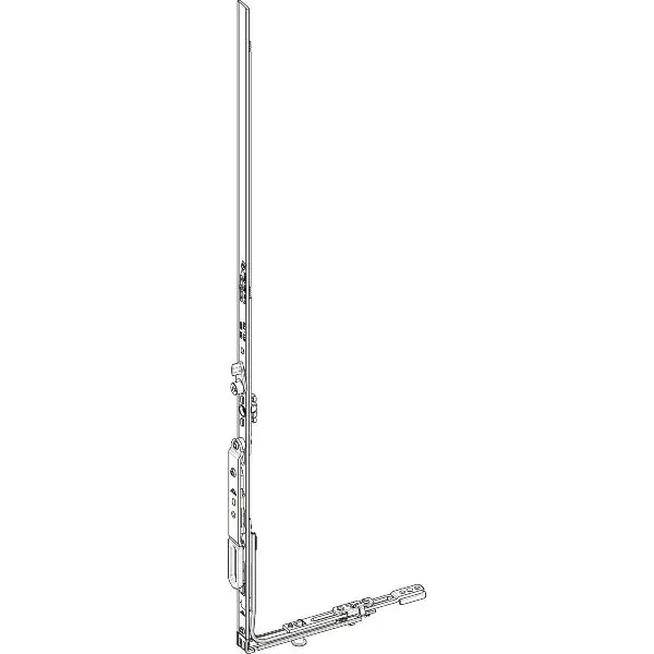 Bezpečná Platba ROTO NX Štulp převodovka křídla KSR Standard konstantní D= 600 mm stříbrná