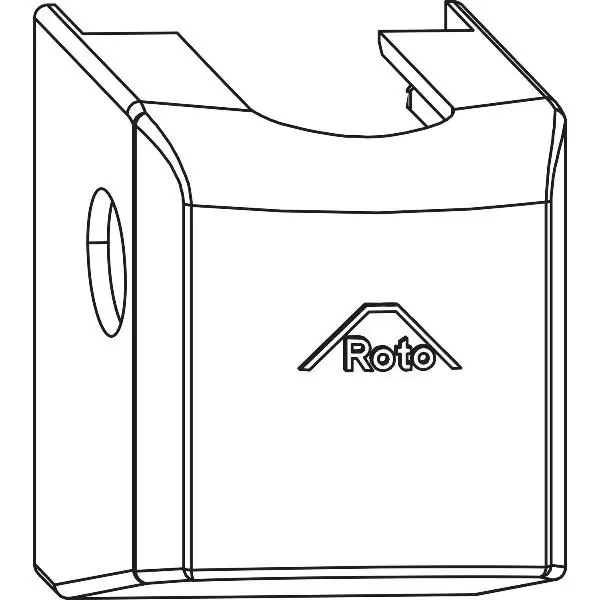 ROTO NX krytka rohového ložiska P PVC R07.2 bílá Objednat Nyní