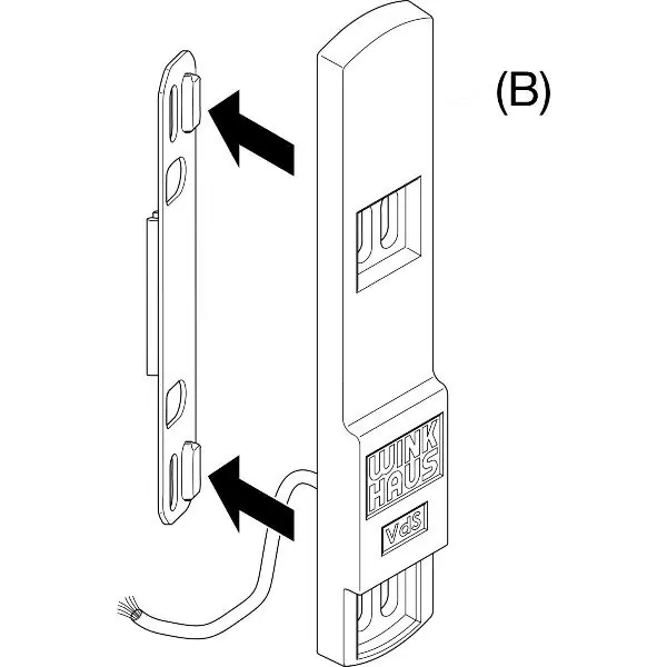 Rychlé Dodání WINKHAUS Kontaktní protikus VS.B.06, VdS třída B, kabel 6m