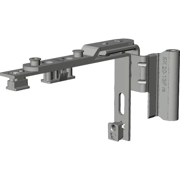 WINKHAUS otočné ložisko DL.K.ET.20-13.P.RS, 12/20-13V, 130kg, pravé, stříbrné Poslední Šance