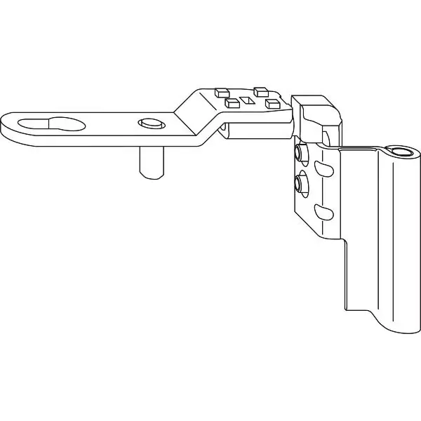 WINKHAUS otočný ložiskový pant DL.K.20-13.RS, 12/20-13V, 130kg, pravé, stříbrné Top Prodej