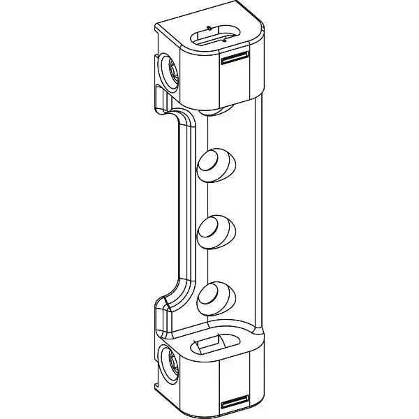 ROTO NX ložisko nůžek P6/100 stranově nastavit. PVC 2 závrt. čepy 6 mm stříb. Koupit Online