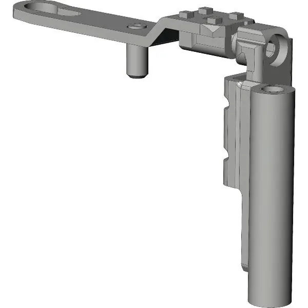 Originální WINKHAUS výklopný ložiskový pant KLB.20-13.RS.WS, 12/20-13V, 80 kg, pravý, bílý