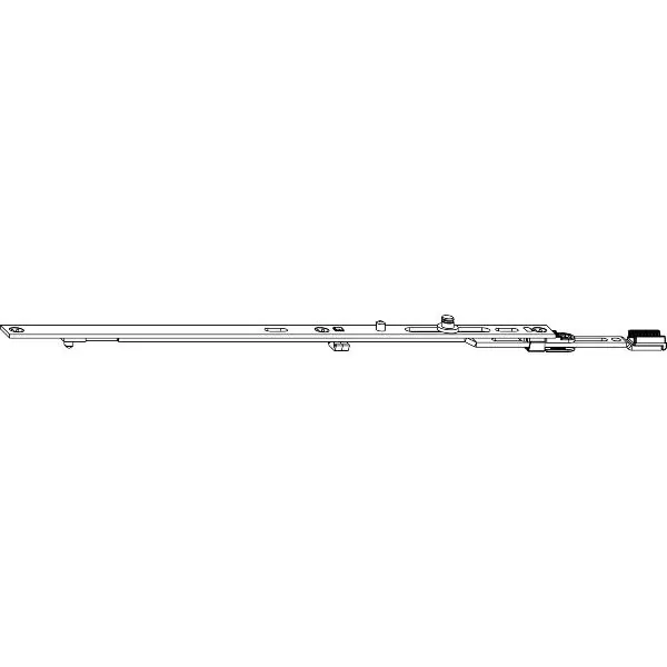 MACO MM štulp druhých nůžek, sklopně otvíravé, 330 mm, stříbrné (205934) Přímo Od Výrobce